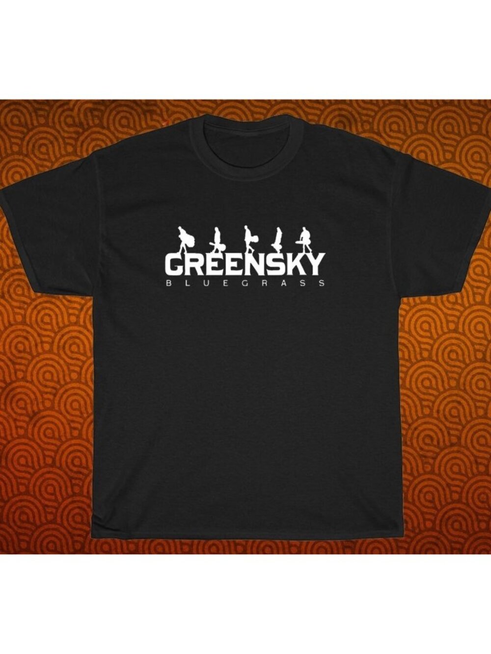Greensky Bluegrass Logo Black Short Sleeve